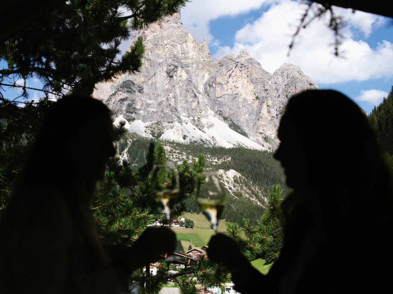 Vista sulle dolomiti Vista sulle dolomiti