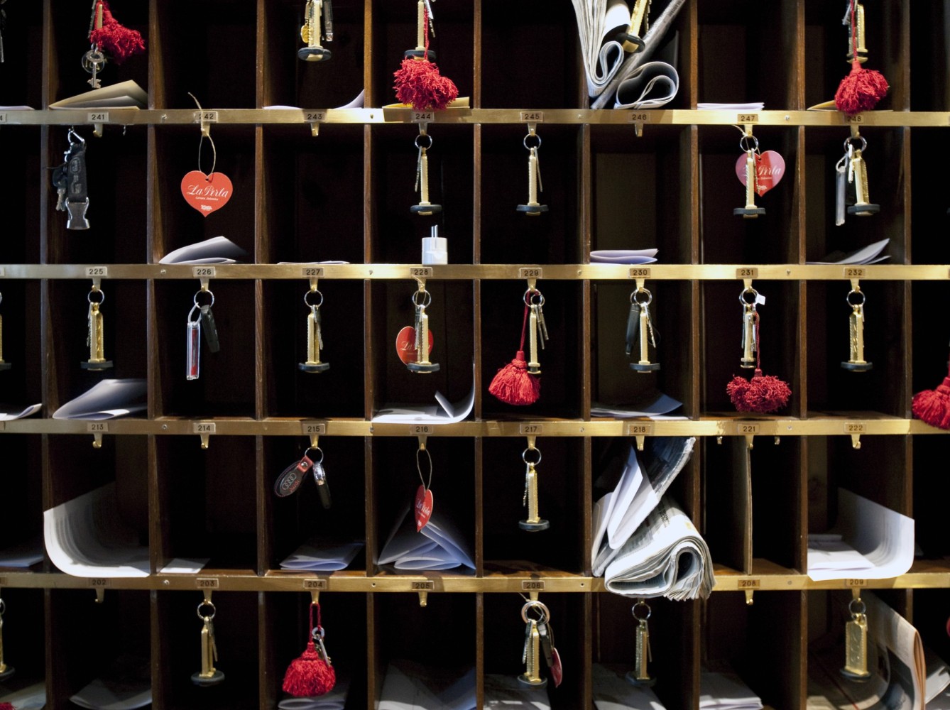 La Perla Corvara keys La Perla Corvara keys