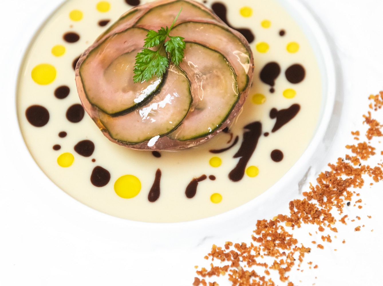 La Perla Corvara menu