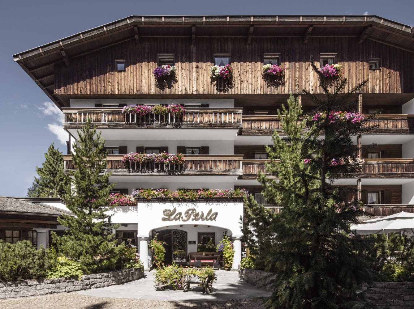 La Perla Corvara Esterno