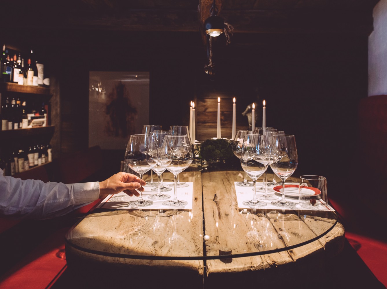 La Perla Corvara Wine tasting