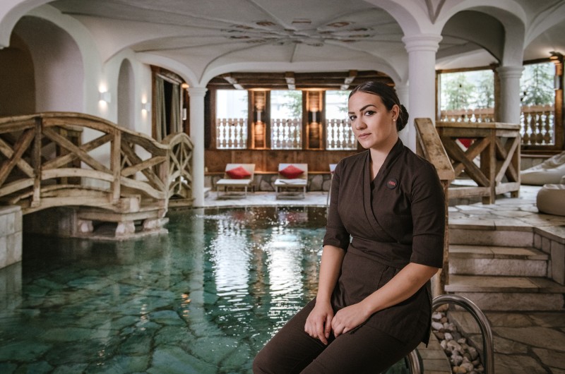 Spa e benessere La Perla Corvara